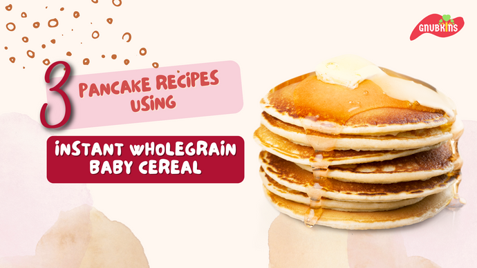 3 Recipes using Instant Wholegrain Baby Cereal | Baby Breakfast Idea | Baby Snack Idea