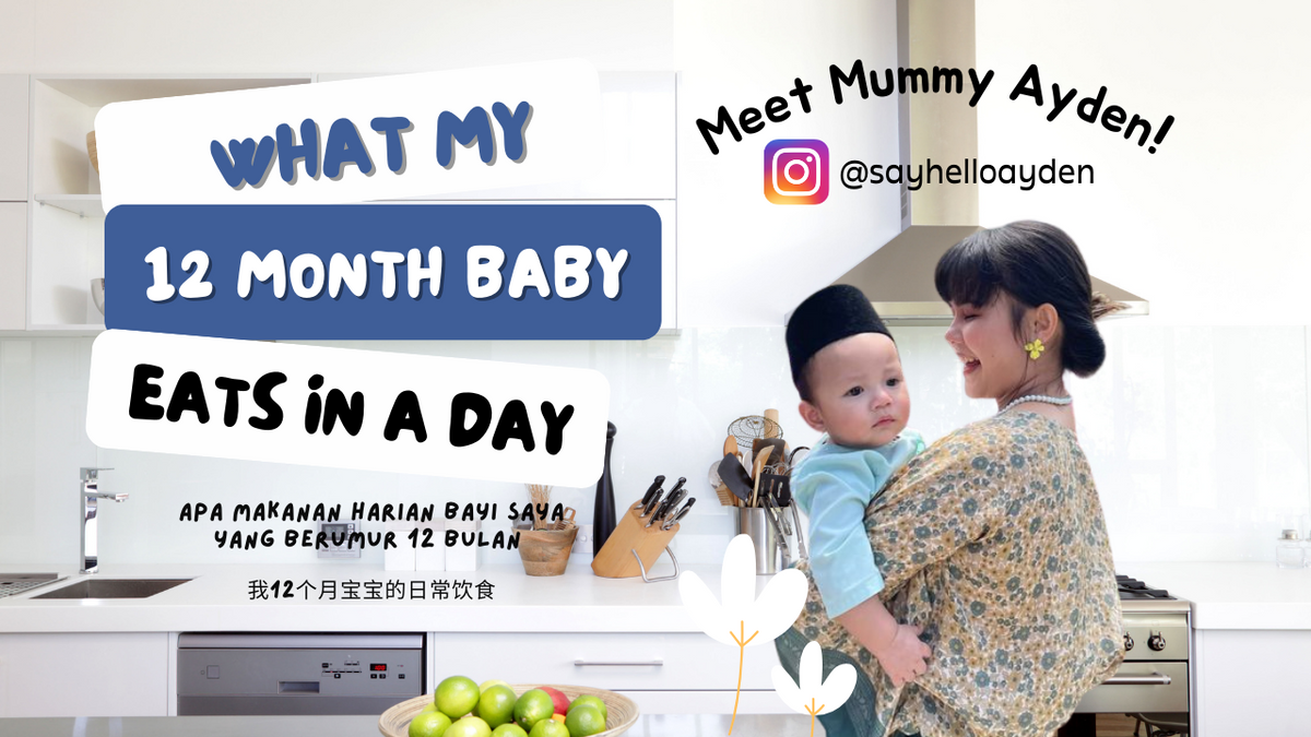 What My 12-Month-Old Baby Eats in a Day | Breakfast | Lunch | Teatime