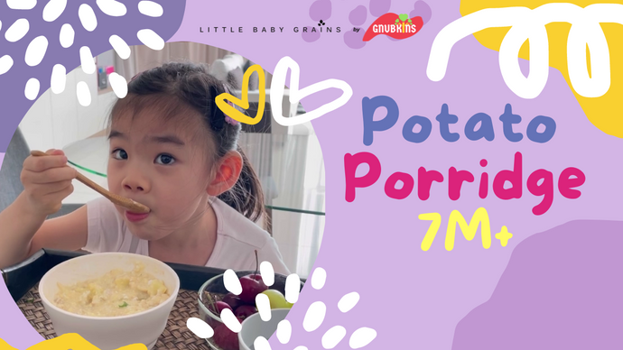 Potato Porridge for 7 Months | Bubur Kentang untuk Bayi 7 Bulan | 马铃薯粥给7个月的宝宝