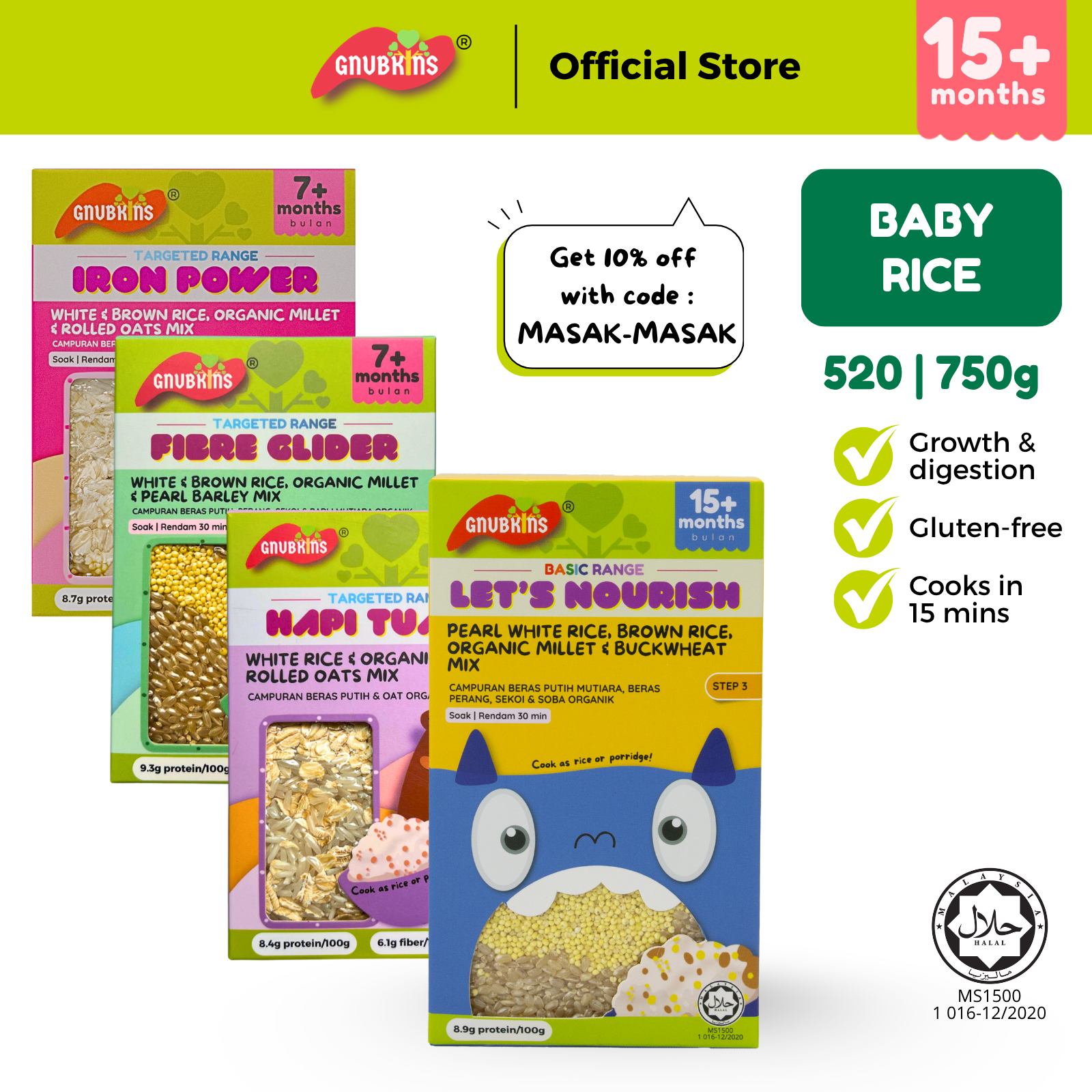 Baby Rice 15 Months+