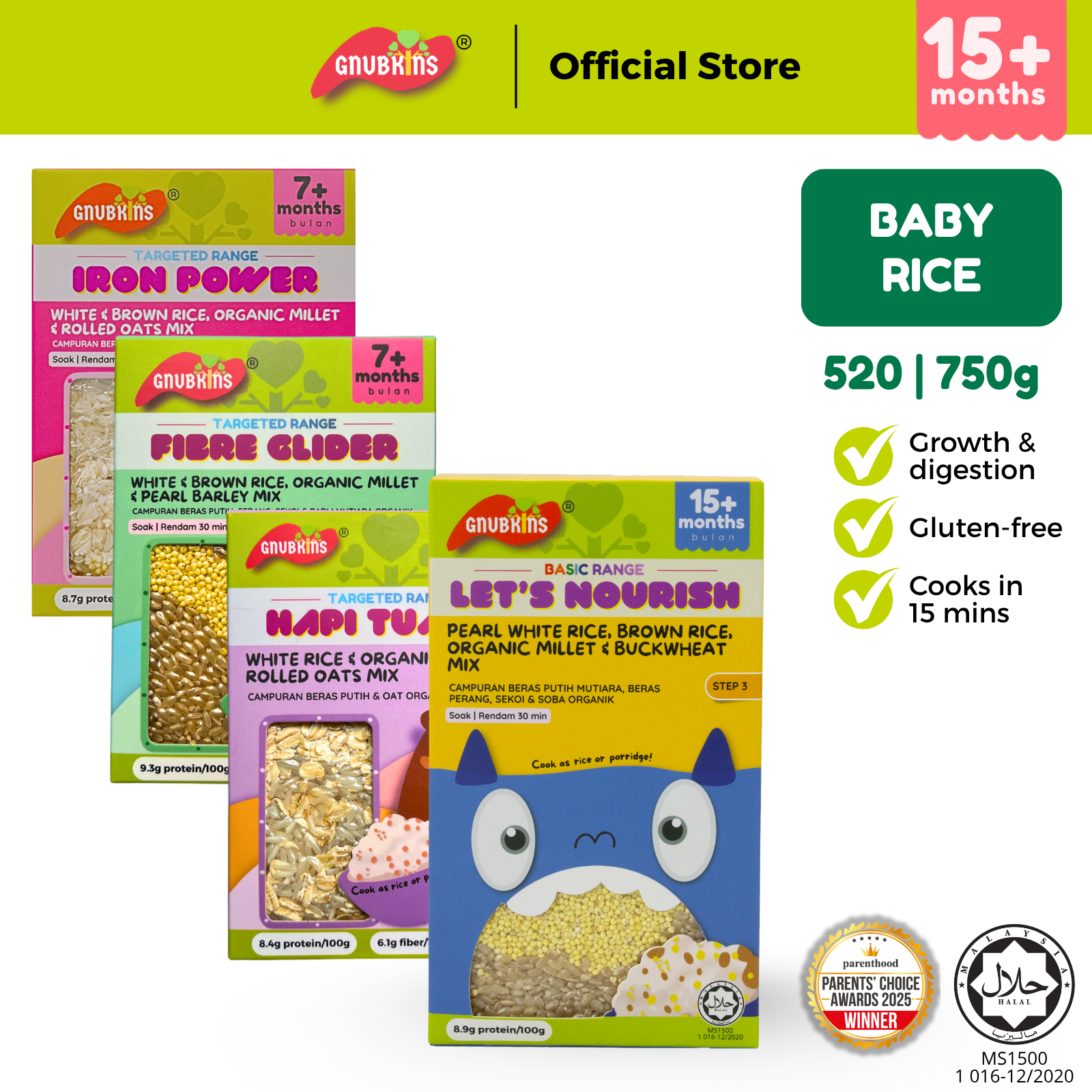 Baby Rice 15 Months+