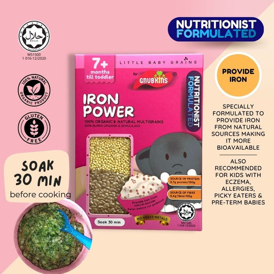 Iron Power - NUTRITIONIST FORMULATED Range (7 months)