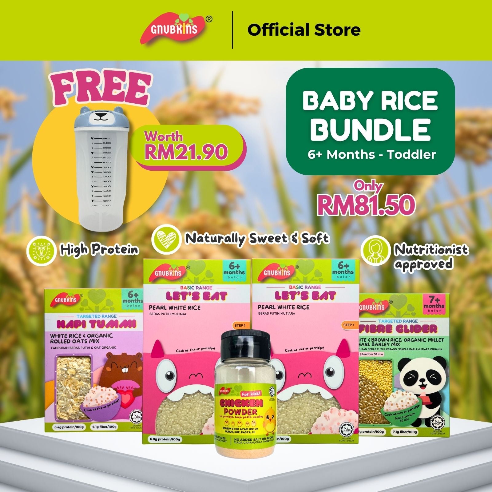 Baby Rice Bundle (6+ Months till Toddler)