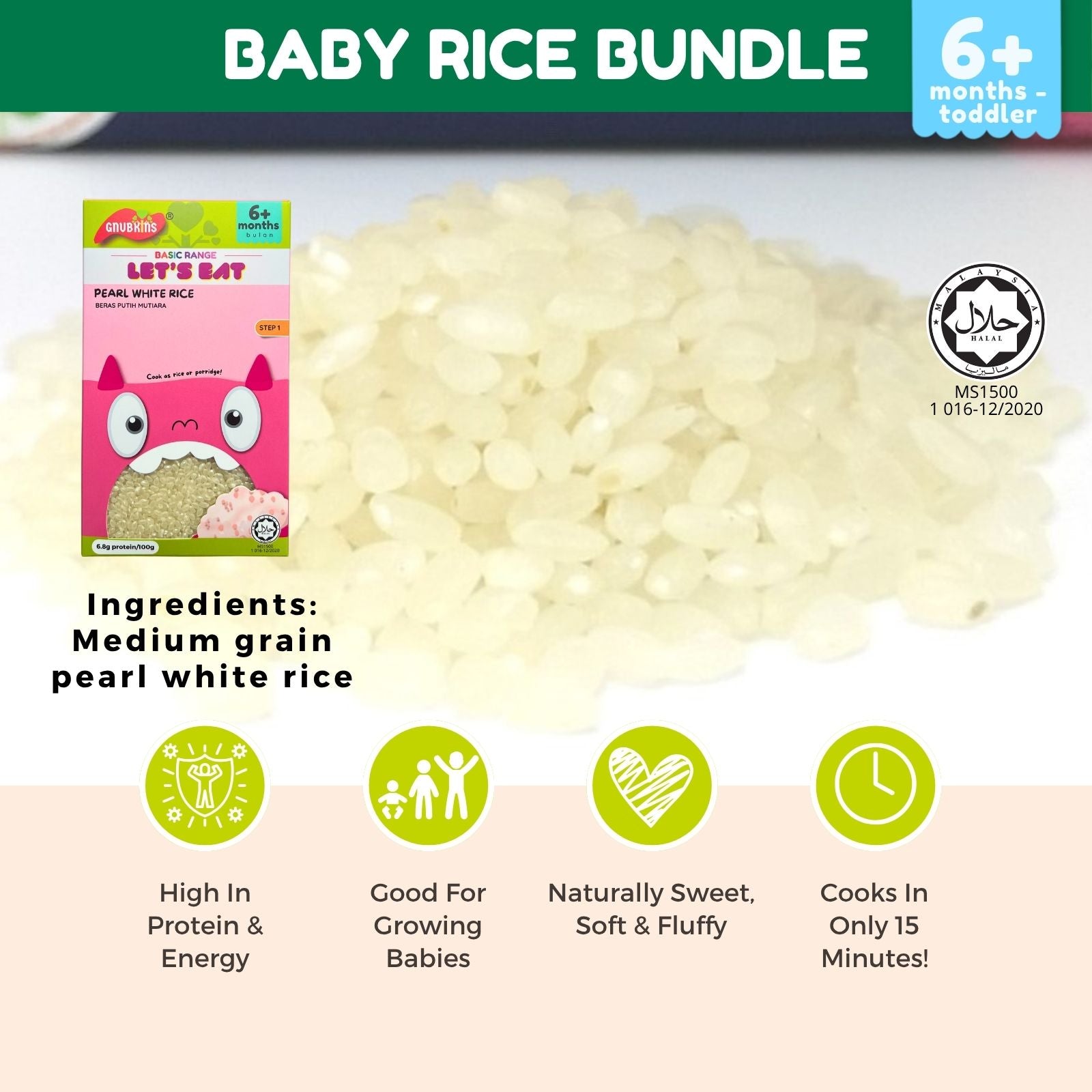 Baby Rice Bundle (6+ Months till Toddler)