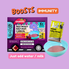 Load image into Gallery viewer, GWP Non-GMO Beetroot Instant Cereal (6 months)