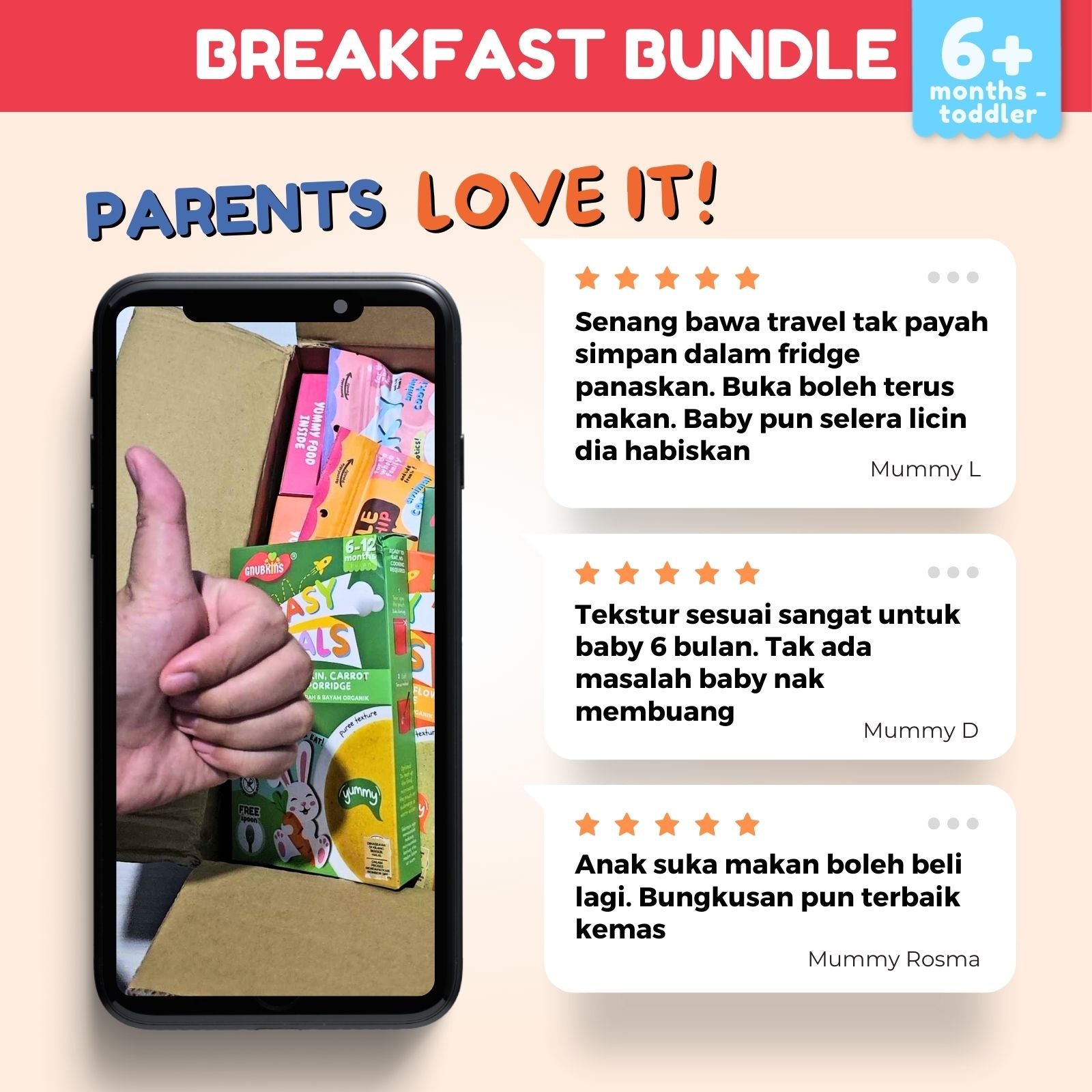 Breakfast Bundle (6+ Months till Toddler)