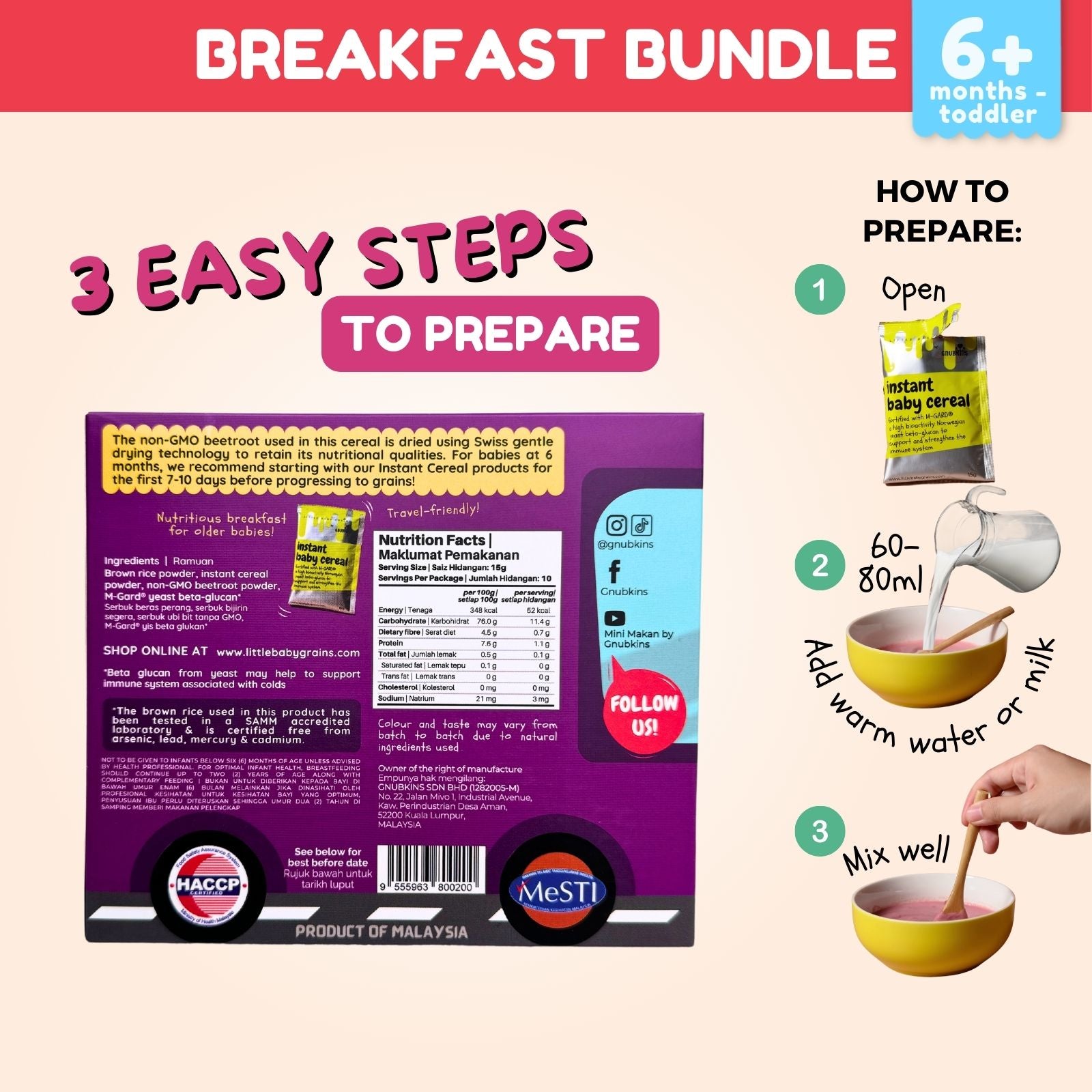 Breakfast Bundle (6+ Months till Toddler)