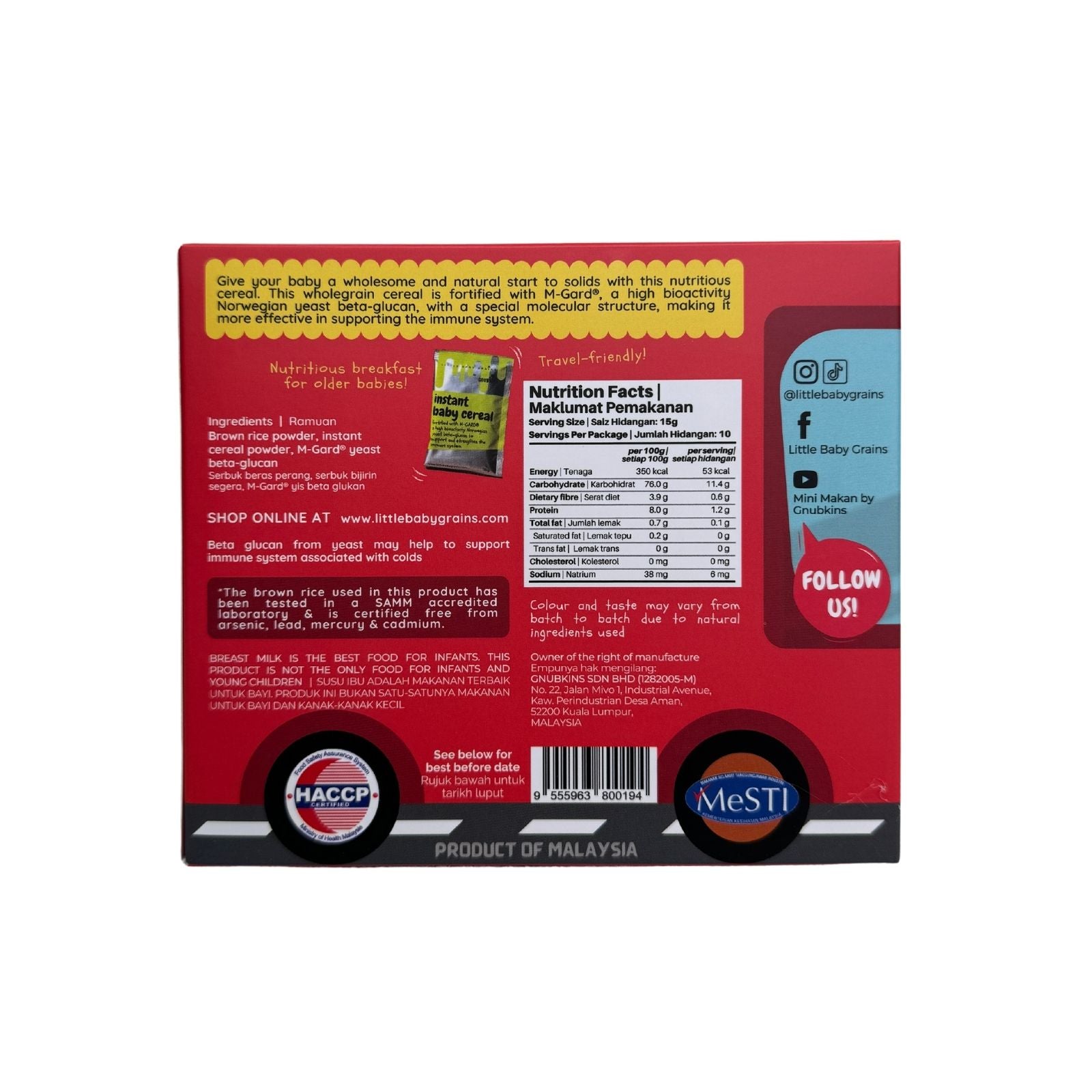Instant Breakfast - Porridge Powder