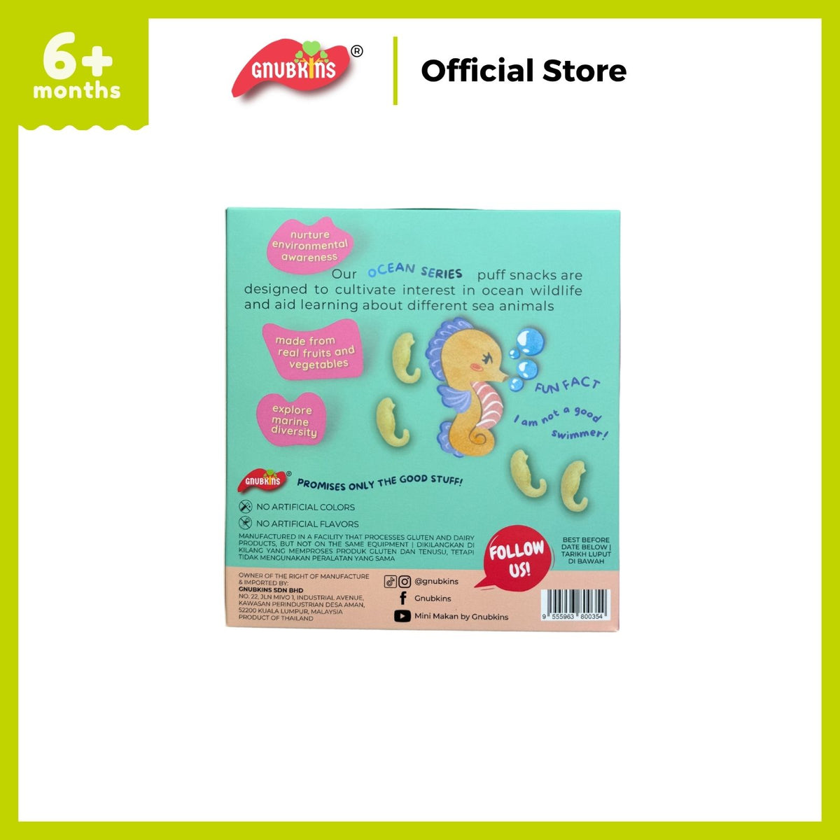 Cutie Puffs Rice Puff Snack
