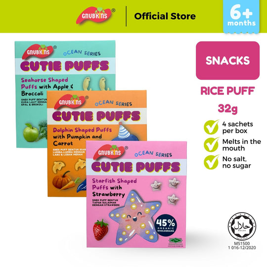Cutie Puffs Rice Puff Snack