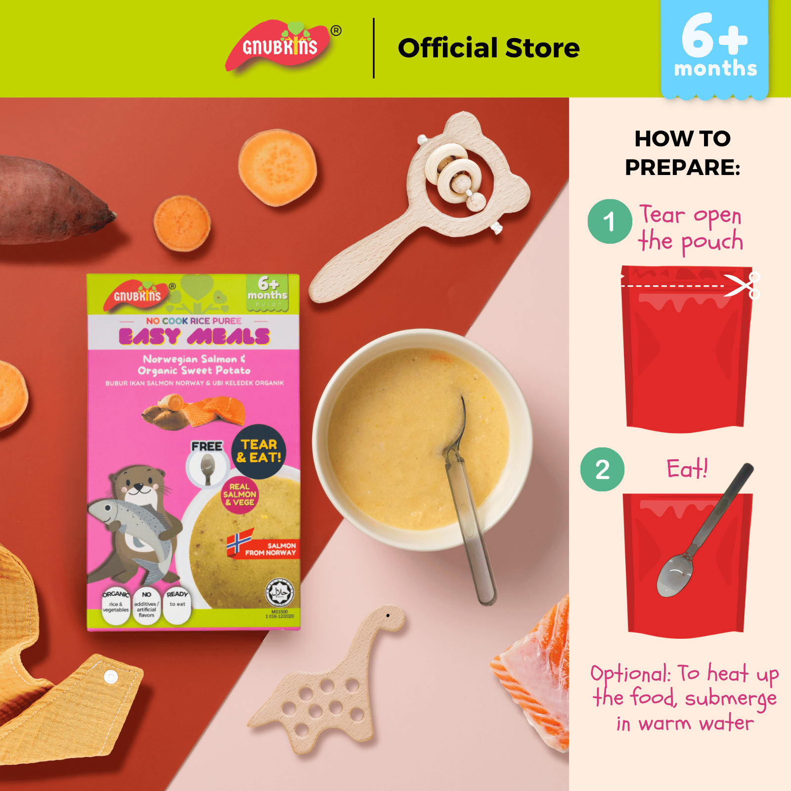 Instant Real Porridge Puree