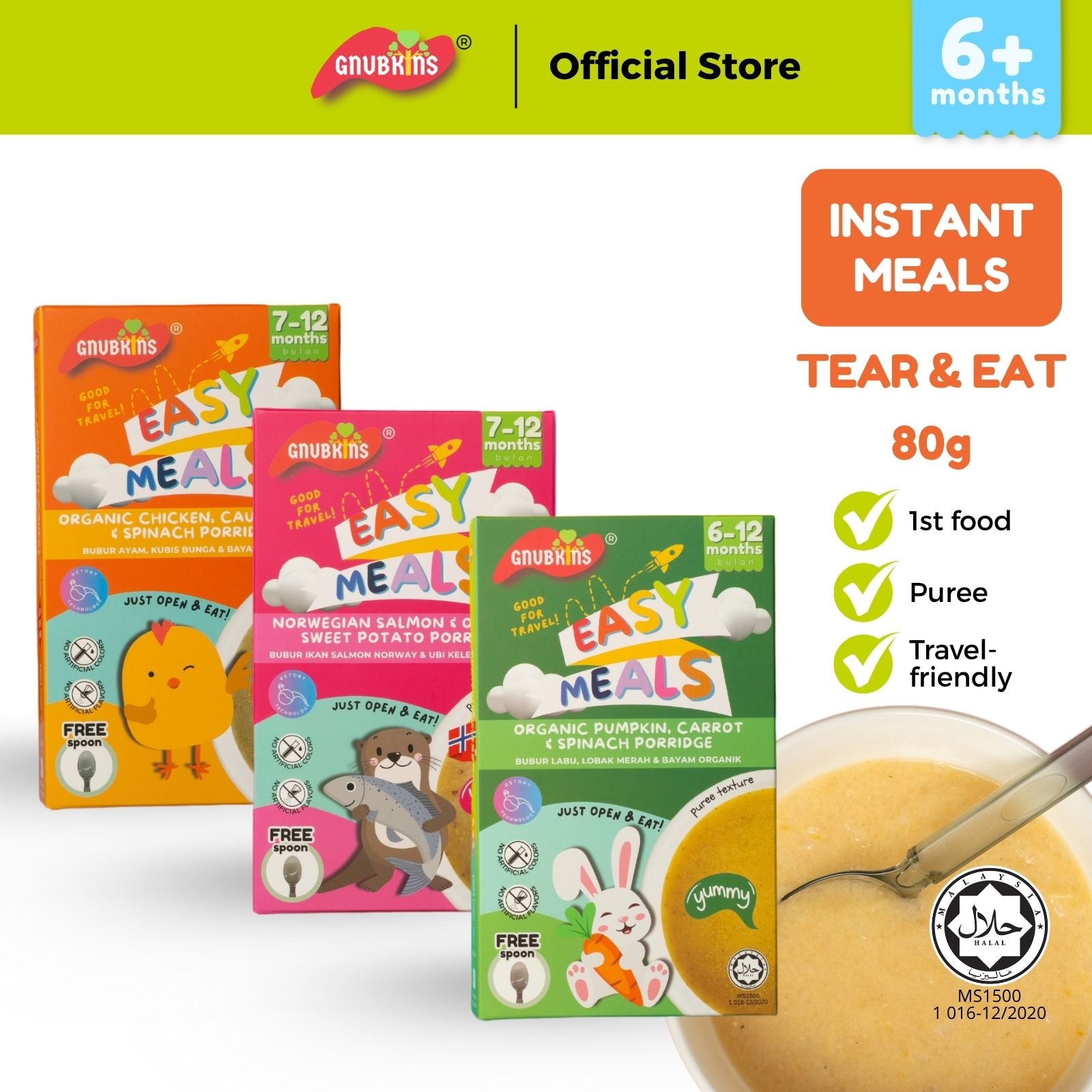 Instant Real Porridge Puree
