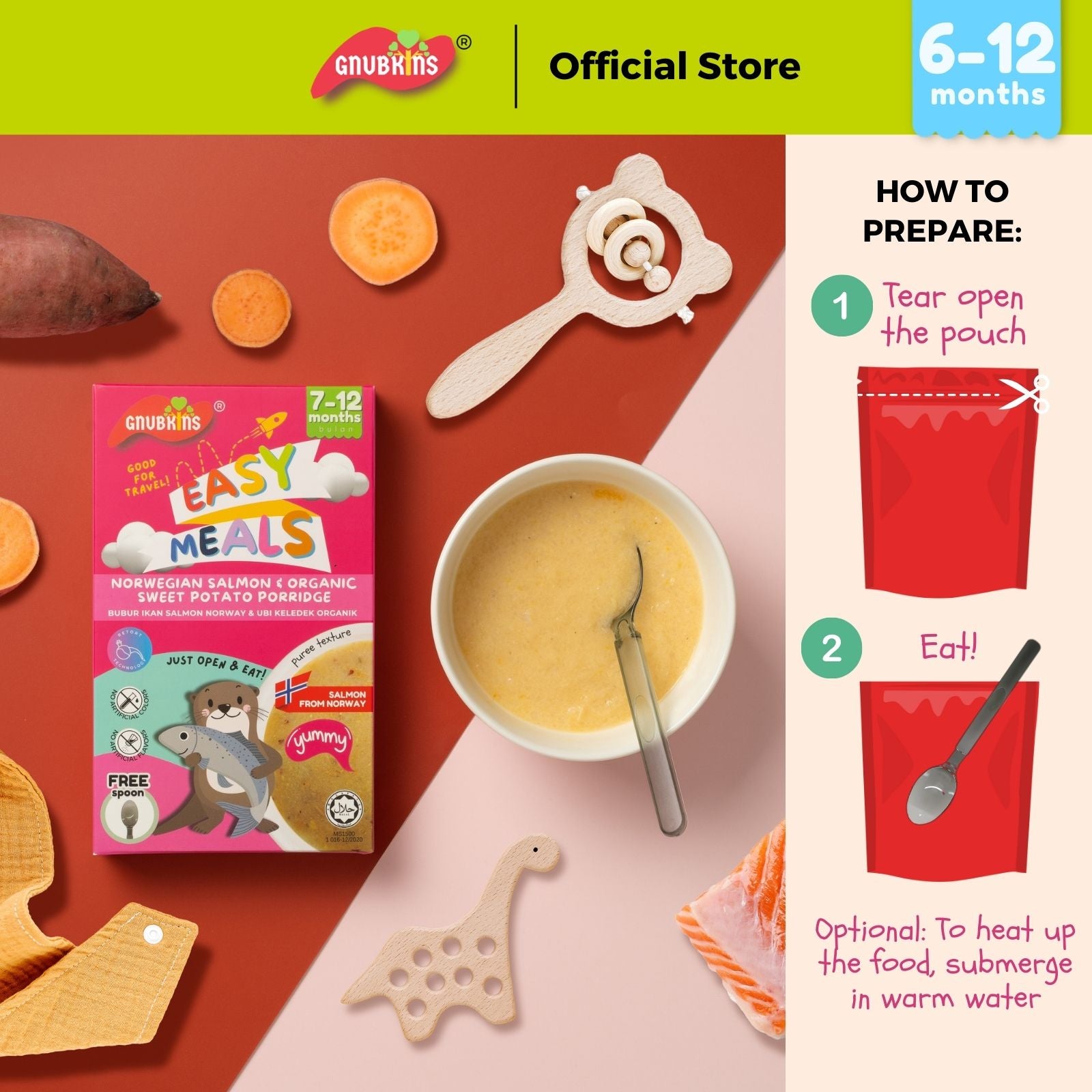 Instant Real Porridge Puree
