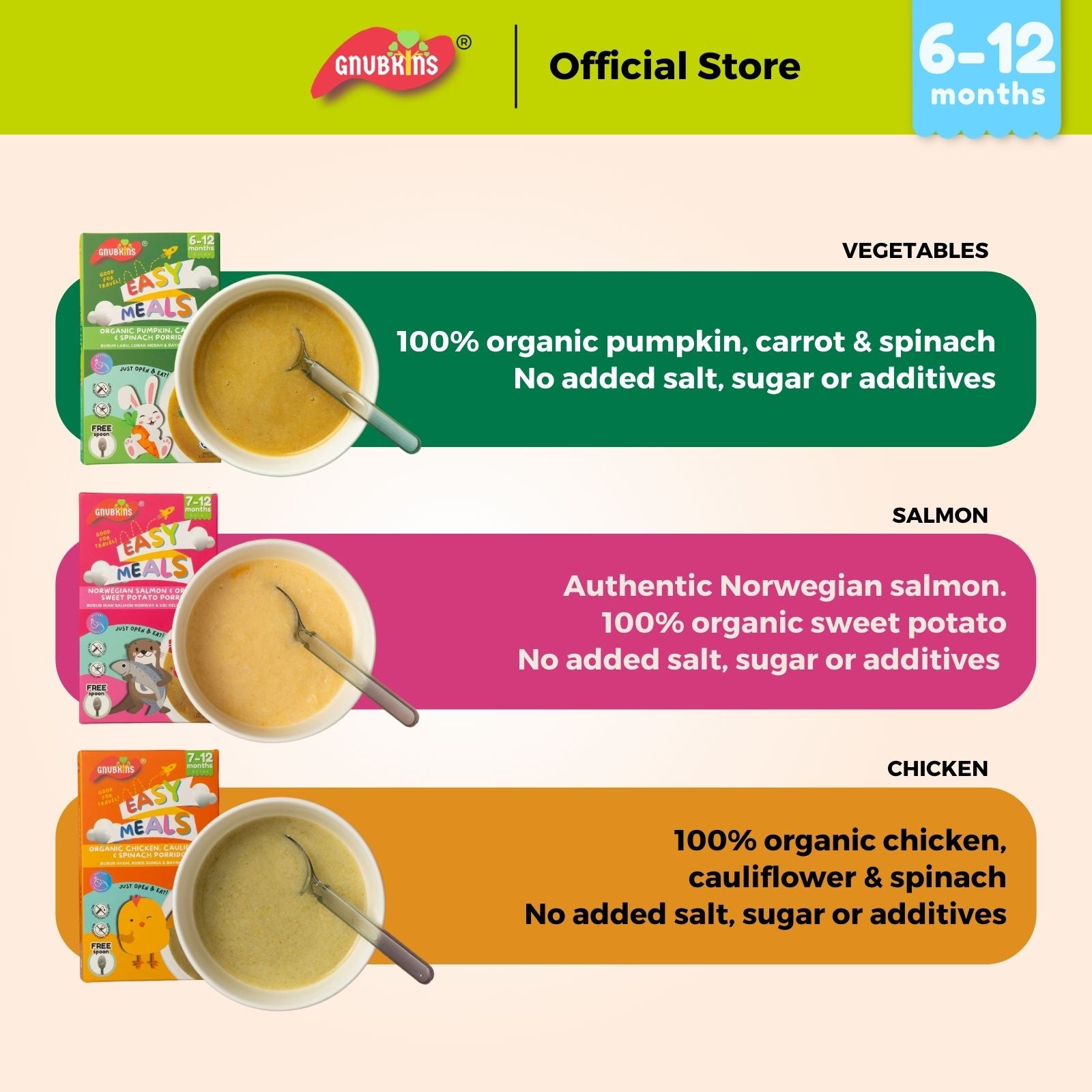 Instant Real Porridge Puree