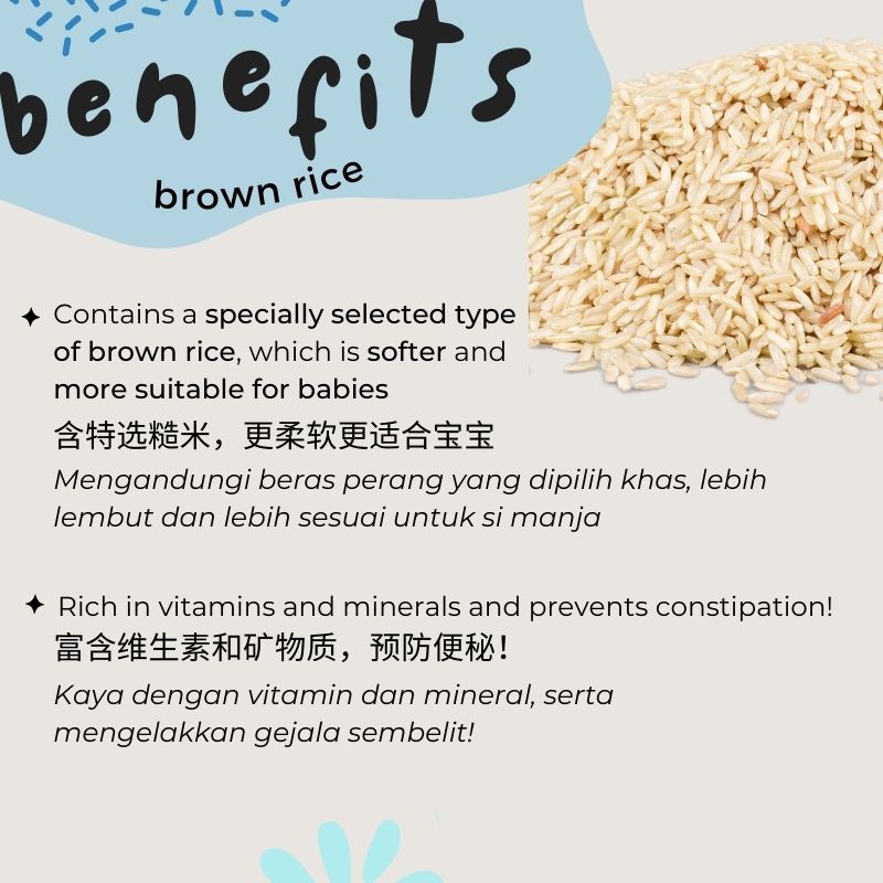 Baby Grains BASIC Range (6-15 Months)