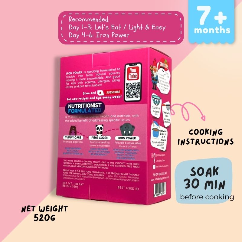 Baby Grains NUTRITIONIST FORMULATED (6 months till toddler)