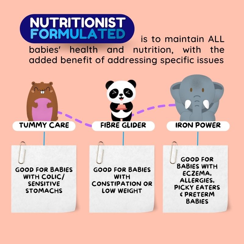 Baby Grains NUTRITIONIST FORMULATED (6 months till toddler)