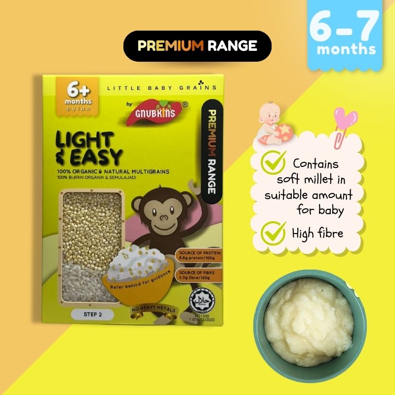 Baby Grains PREMIUM Range (6-15 Months)