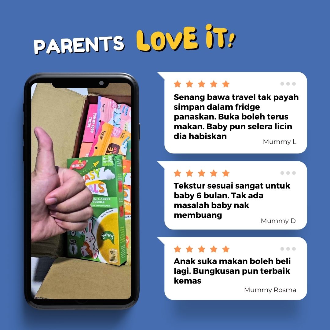 No Cook Easy Meals - 3 Flavours (6-12 months)