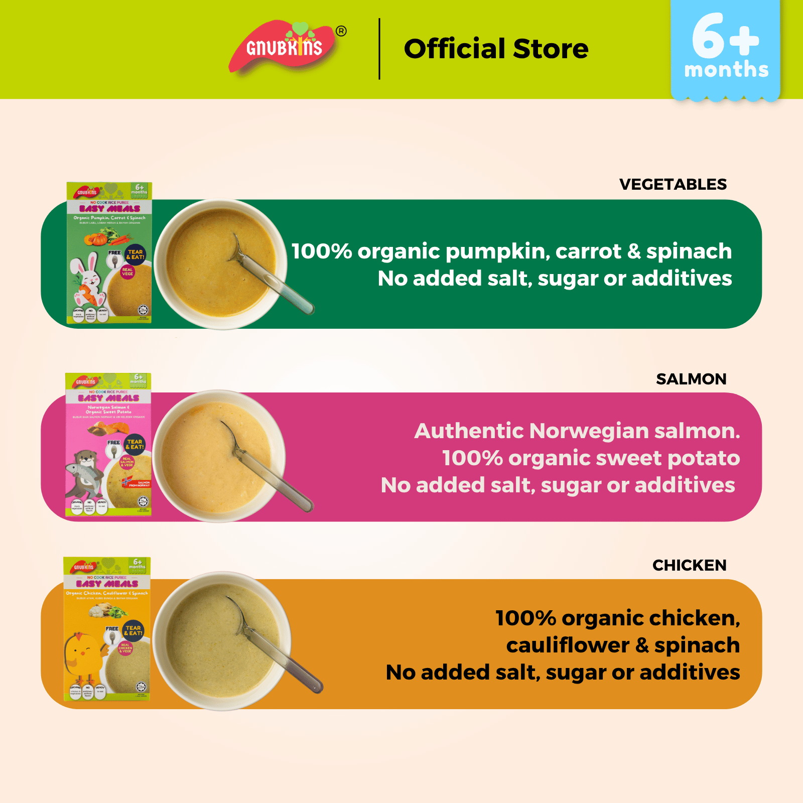 Instant Real Porridge Puree