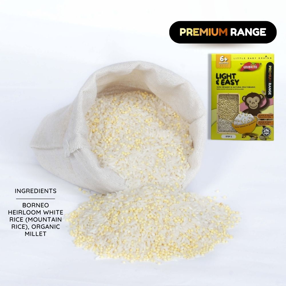 Baby Rice BORNEO (PREMIUM) Range (6-15 Months)