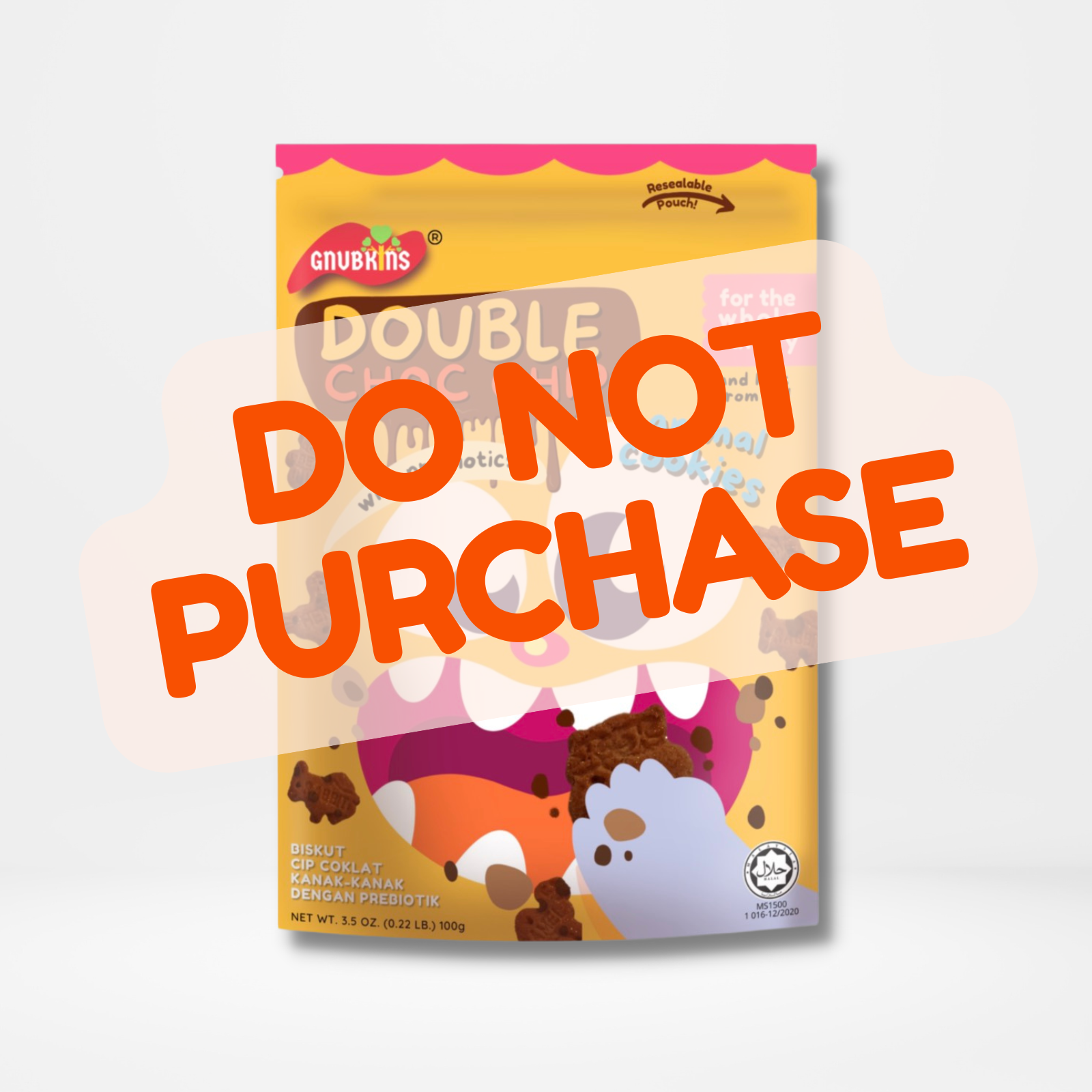 Prebiotic Kids Cookies 100g