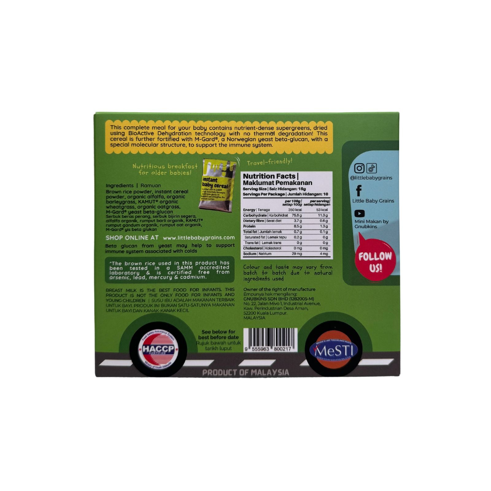 Instant Breakfast - Porridge Powder