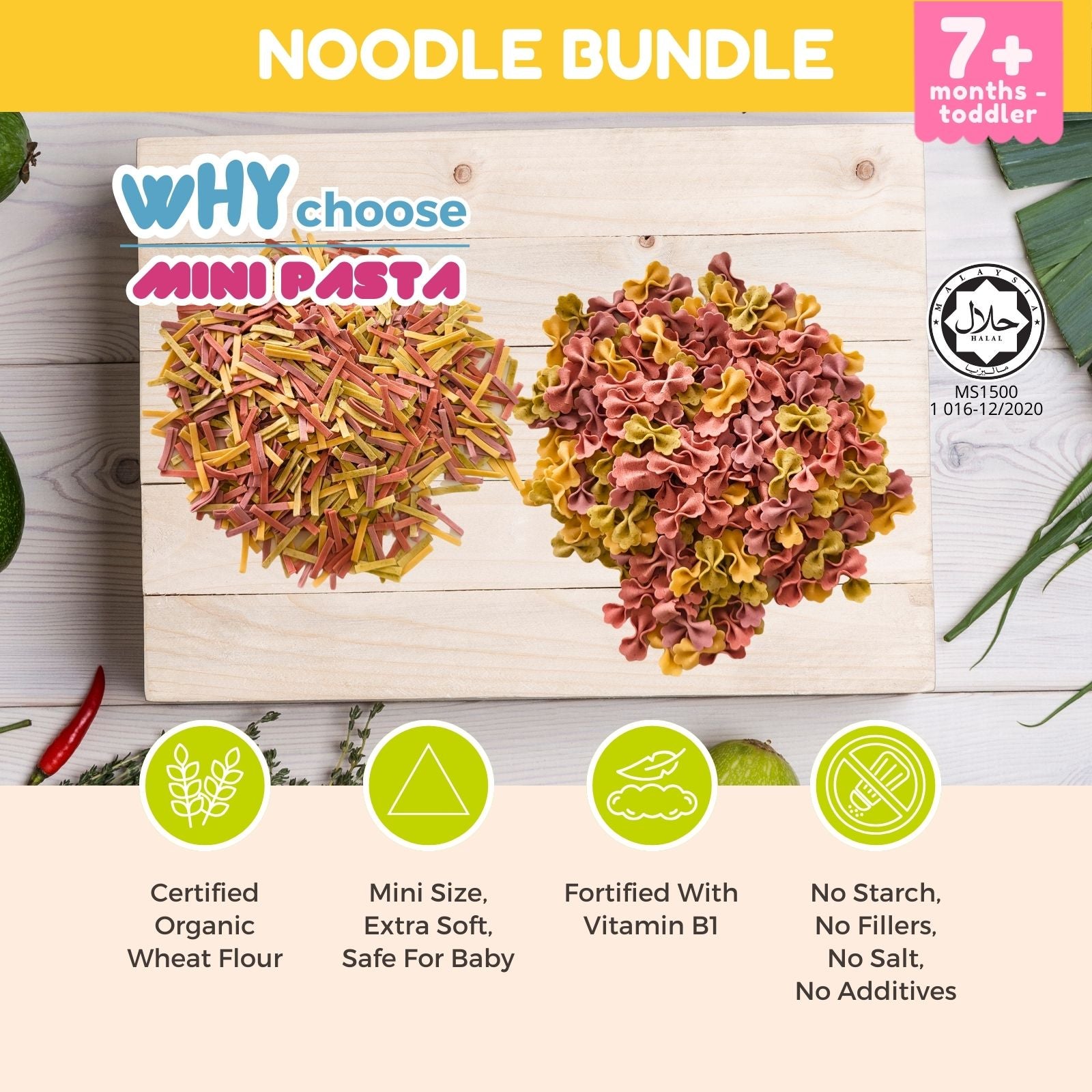 Noodle Bundle (7+ Months till Toddler)
