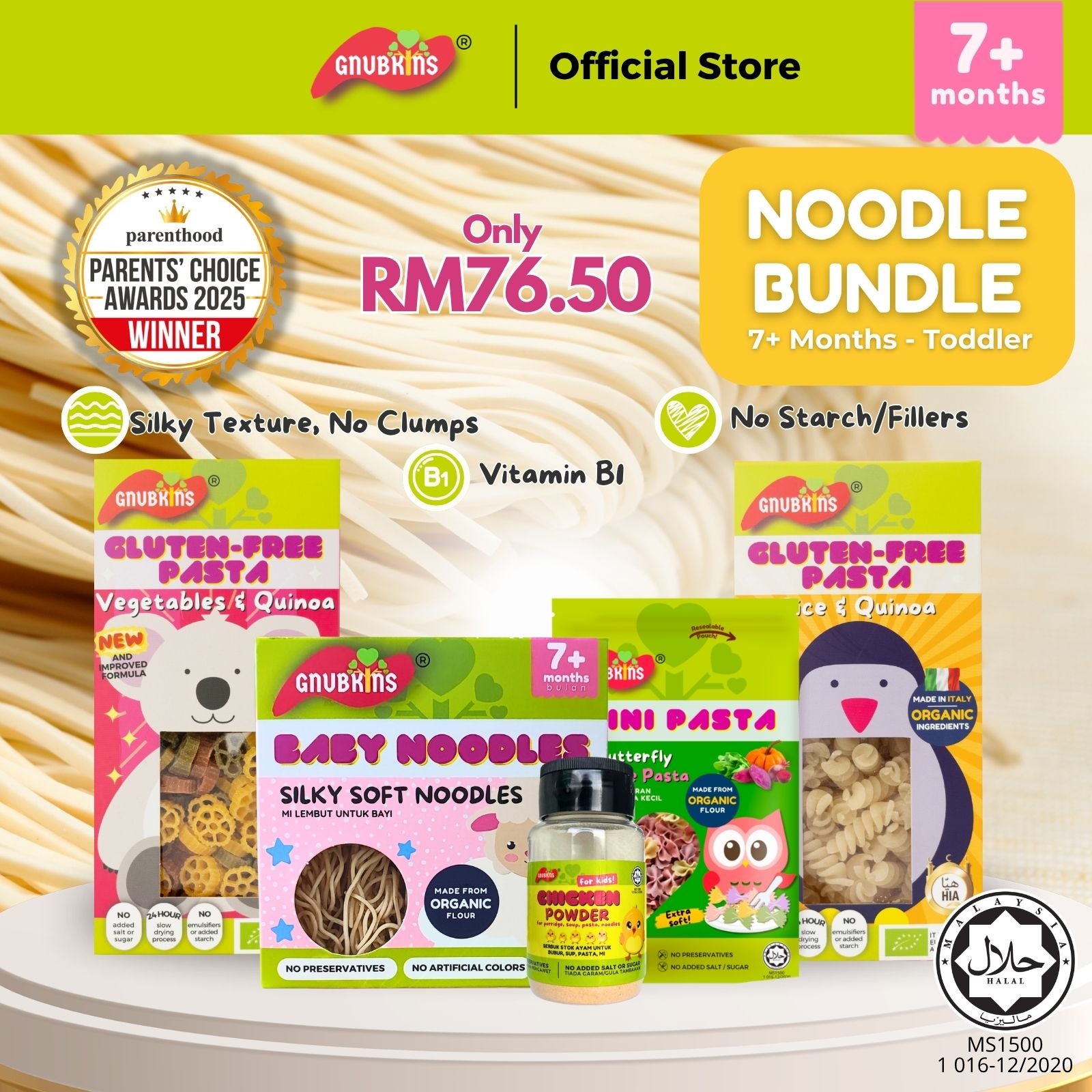 Noodle Bundle (7+ Months till Toddler)