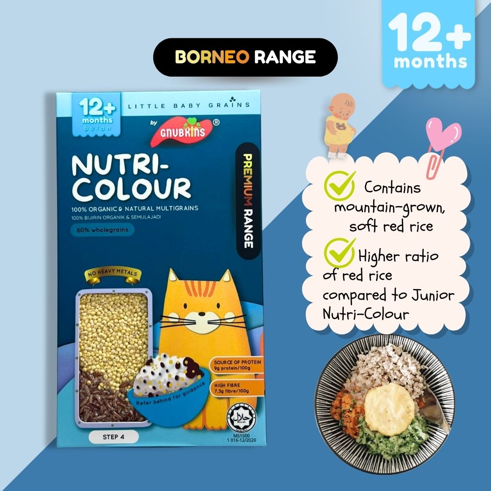 Baby Rice BORNEO (PREMIUM) Range (6-15 Months)