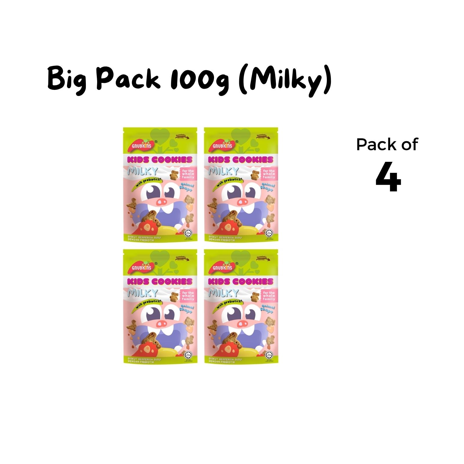 Prebiotic Kids Cookies 40g/100g