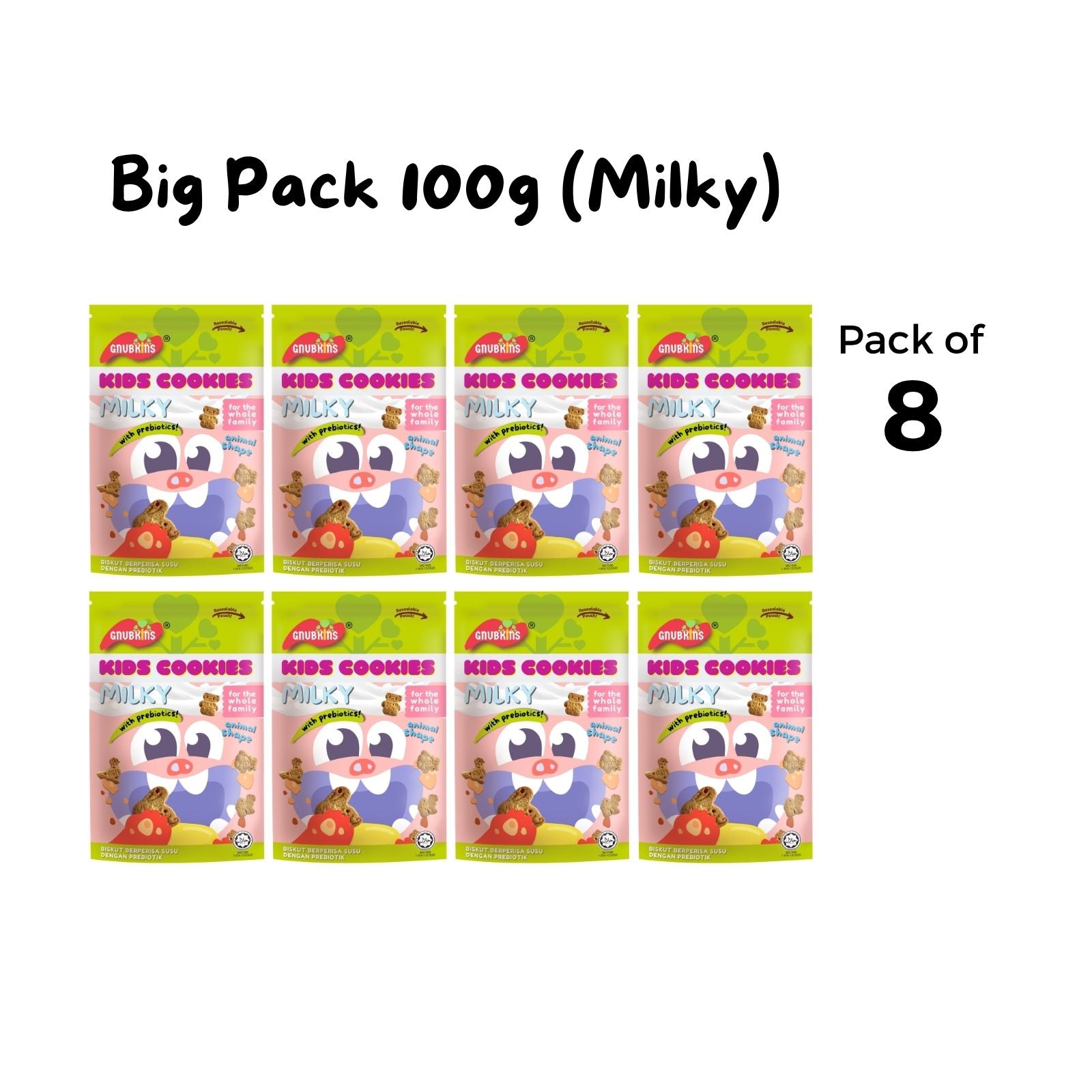 Prebiotic Kids Cookies 40g/100g