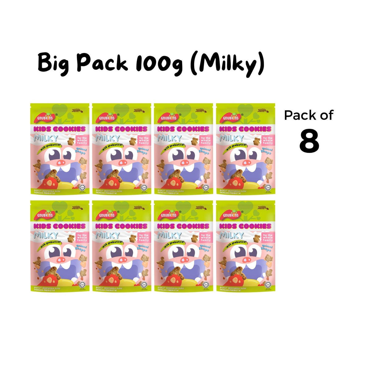 Prebiotic Kids Cookies 40g/100g