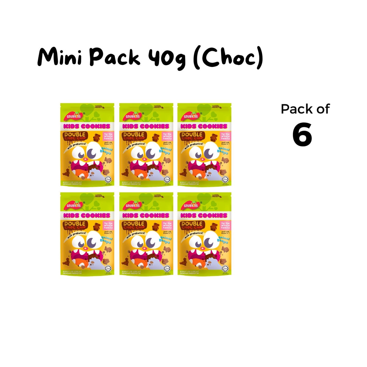 Prebiotic Kids Cookies 40g/100g