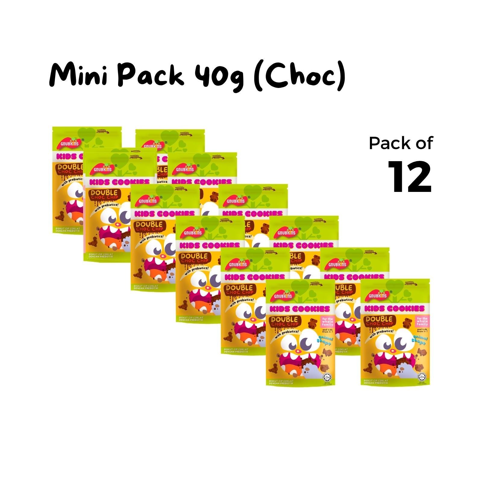 Prebiotic Kids Cookies 40g/100g