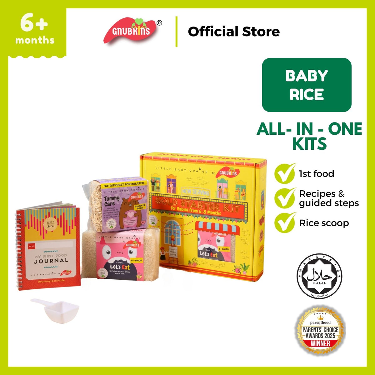 GOLD Starter Kit for Babies from 6-8 Months