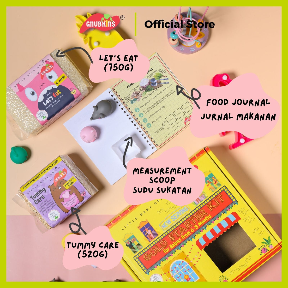 GOLD Starter Kit for Babies from 6-8 Months