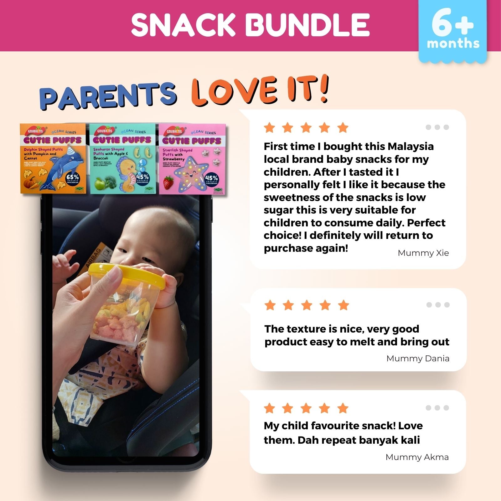 Snack Bundle (6+ Months till Toddler)