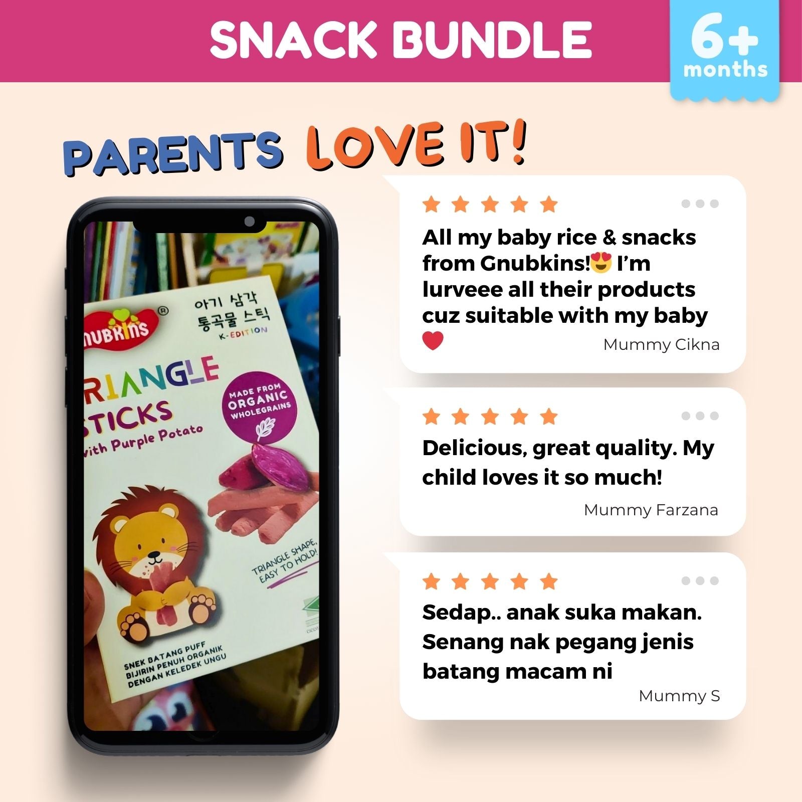 Snack Bundle (6+ Months till Toddler)