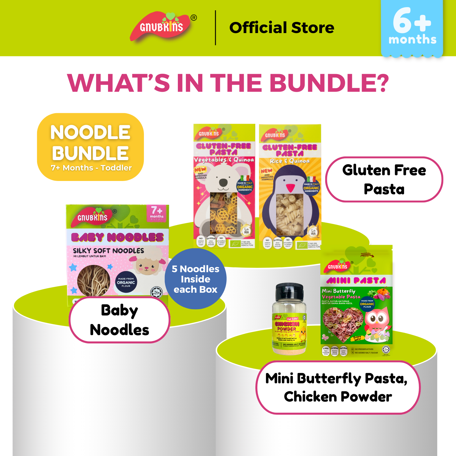 Noodle Bundle (7+ Months till Toddler)