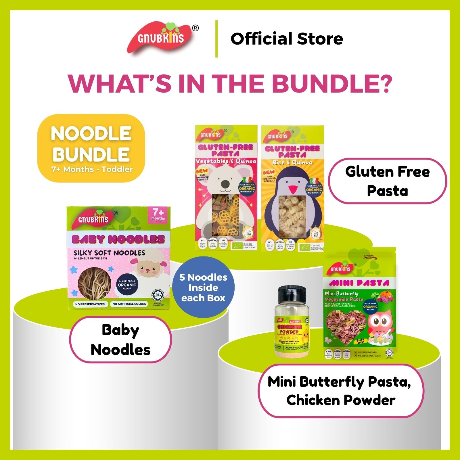 Noodle Bundle (7+ Months till Toddler)