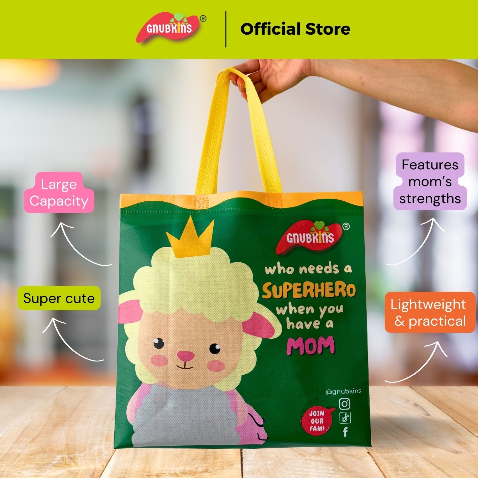 The Supermom Tote Bag
