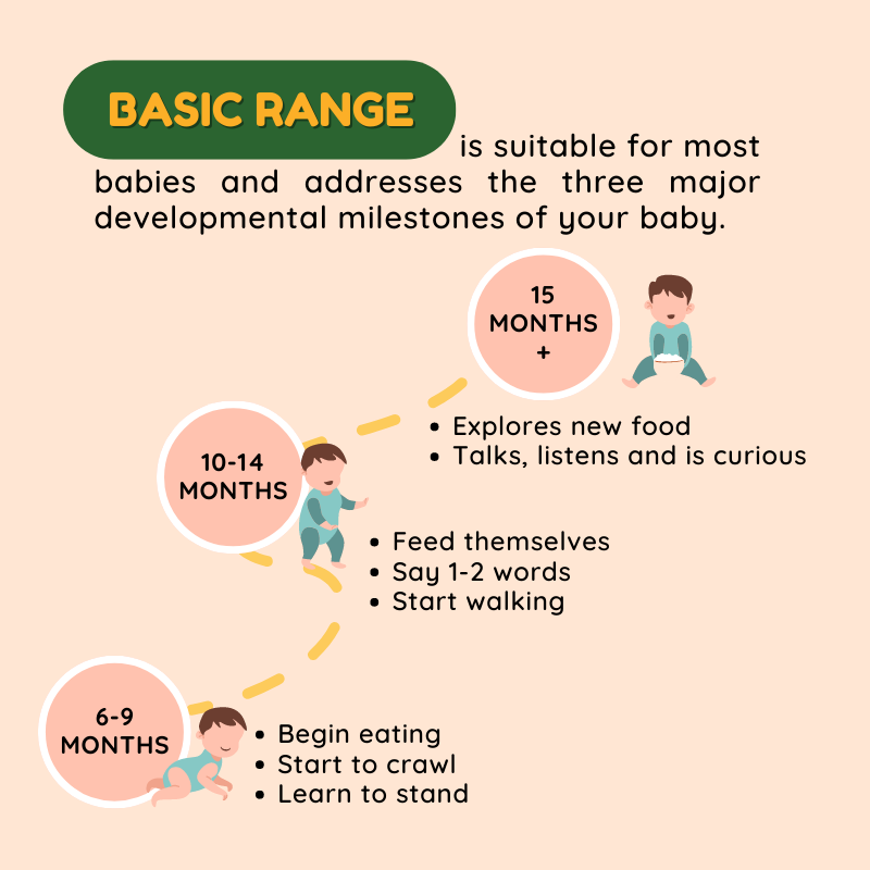 Let's Eat - BASIC Range (6 months)