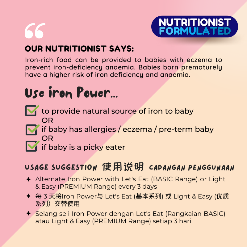 Iron Power - NUTRITIONIST FORMULATED Range (7 months)