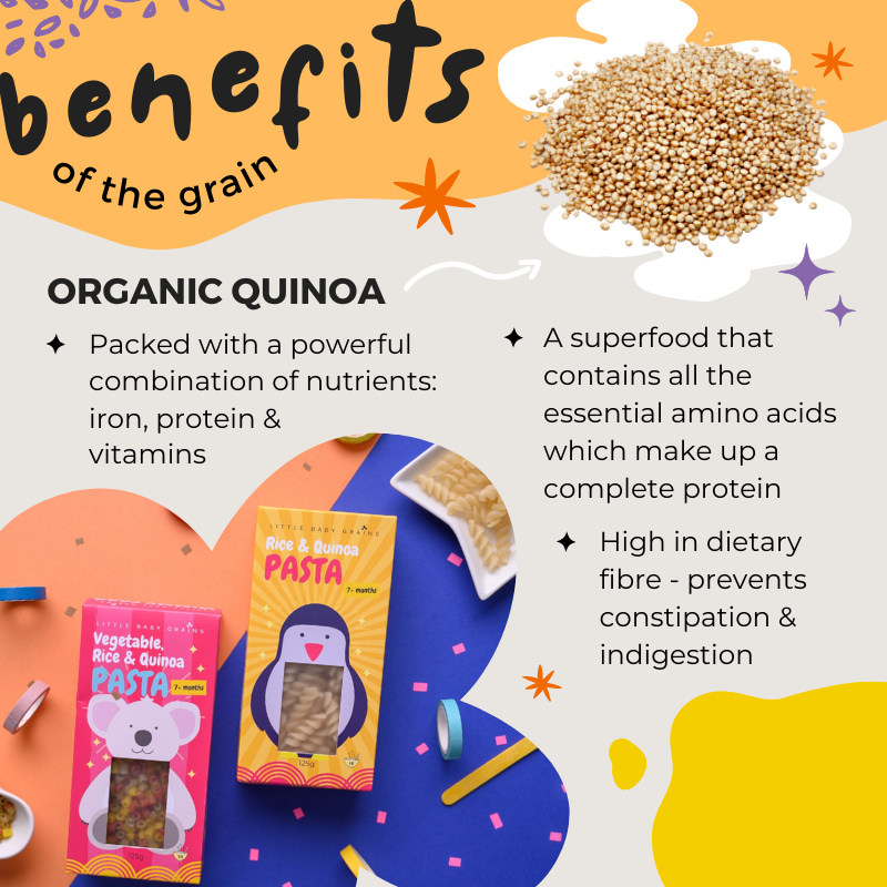 Rice & Quinoa Pasta - Gluten-Free (7 months onwards)