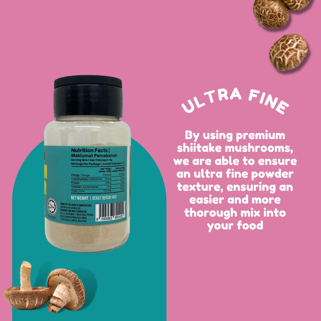 Ultra-Fine Mushroom Powder (6 months onwards)